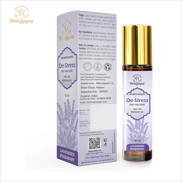 De-Stress Roll-On Massage Oil