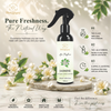 Naturayas Premium Air Freshener Combo (Lemongrass + Jasmine) | No Gas, Long Lasting Room Spray Mist (200ml x 2 Pack)