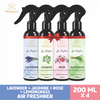 Luxury Room Freshener Combo (Pack of 4) | Rose, Lavender, Lemongrass & Jasmine